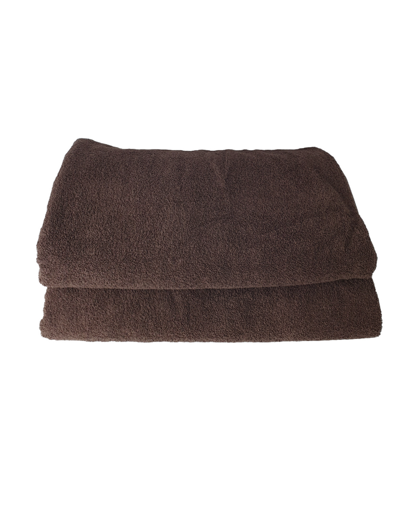 Set de 2 toallas Almoda Alberca Cafe Cocoa 2x1mt 1120gr – ALMODA